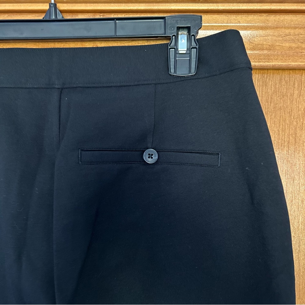 SPANX SPANXSmooth PerfectFit Ponte Wide Leg Pants in Black - Size Large - Picture 9 of 12